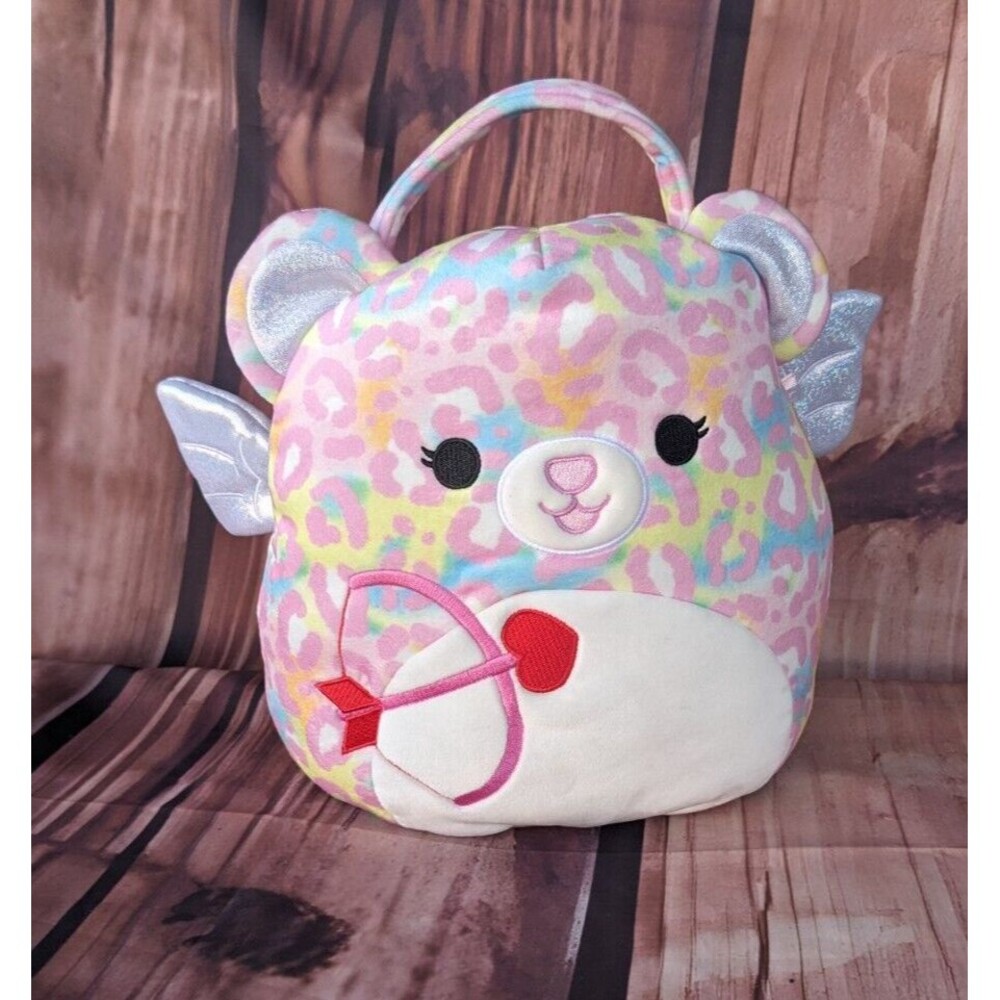 Squishmallows Valentine's Day Plush Bucket original Michaela - Picture 1 of 9